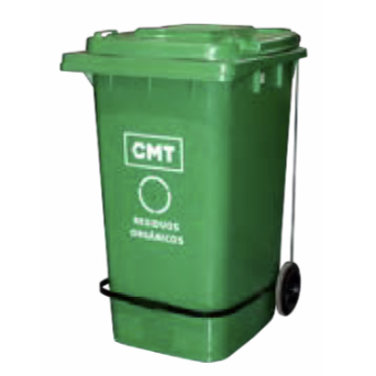 a15 Contenedor 240 Litros tapa plana con pedal