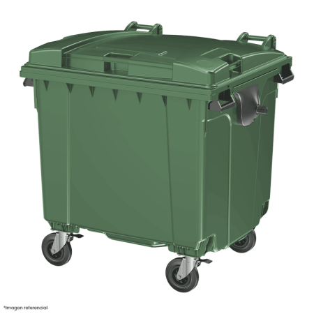 Contenedor 1100 Litros con pedal